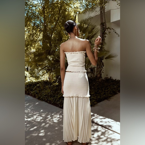 Zara knit bandeau top - Picture 2 of 13